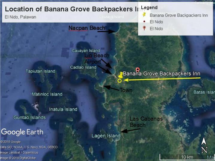 Banana Grove El Nido Ξενοδοχείο Εξωτερικό φωτογραφία